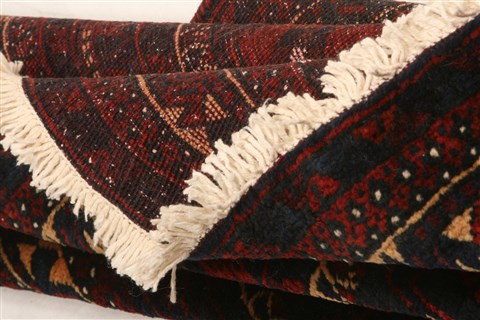 Shiraz Red Hand Knotted 47 X 510  Area Rug 100-21942 Image 10