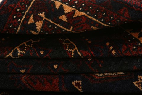 Shiraz Red Hand Knotted 47 X 510  Area Rug 100-21942 Image 11