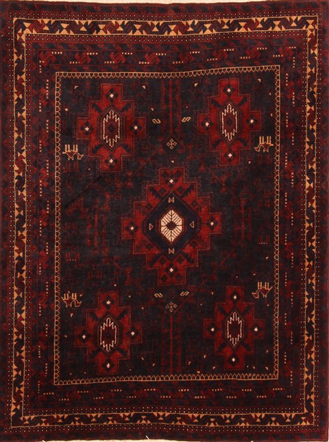 Shiraz Red Hand Knotted 47 X 510  Area Rug 100-21942 Image 0