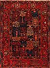 Sanandaj Red Hand Knotted 41 X 56 Area Rug 100-21945 Thumb 0