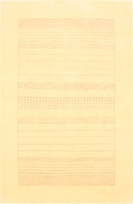 Gabbeh Beige Hand Knotted 40 X 61 Area Rug 250-21946 Image 0