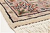 Kashan Beige Hand Knotted 30 X 50  Area Rug 250-21948 Thumb 15