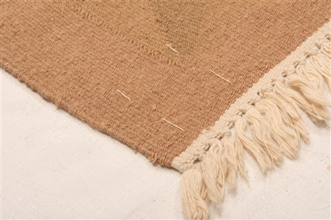 Aubusson Yellow Flat Woven 79 X 103 Area Rug 100-21950 Image 20