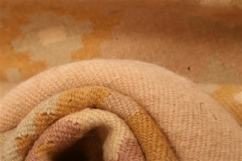 Kilim Yellow Flat Woven 51 X 84 Area Rug 100-21951 Image 2