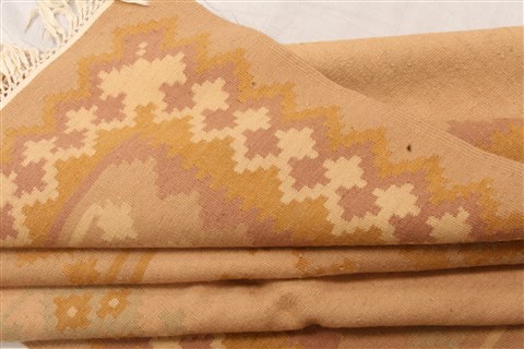 Kilim Yellow Flat Woven 51 X 84 Area Rug 100-21951 Image 9