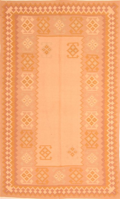 Kilim Yellow Flat Woven 51 X 84 Area Rug 100-21951 Image 0