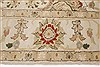 Chobi Beige Hand Knotted 83 X 107  Area Rug 250-21956 Thumb 17