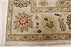 Chobi Beige Hand Knotted 83 X 107  Area Rug 250-21956 Thumb 19