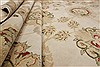 Chobi Beige Hand Knotted 83 X 107 Area Rug 250-21956 Thumb 7