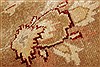 Pishavar Brown Hand Knotted 70 X 88 Area Rug 250-21958 Thumb 3