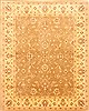 Pishavar Brown Hand Knotted 70 X 88 Area Rug 250-21958 Thumb 0