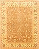 Pishavar Brown Hand Knotted 70 X 88  Area Rug 250-21958 Thumb 0