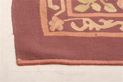 Aubusson Purple Square Flat Woven 910 X 105 Area Rug 100-21963 Image 18