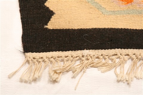 Kilim Black Flat Woven 99 X 131 Area Rug 100-21964 Image 16