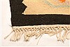 Kilim Black Flat Woven 99 X 131 Area Rug 100-21964 Thumb 16
