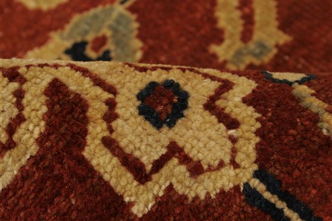 Arak Brown Hand Knotted 710 X 103 Area Rug 250-21967 Image 4