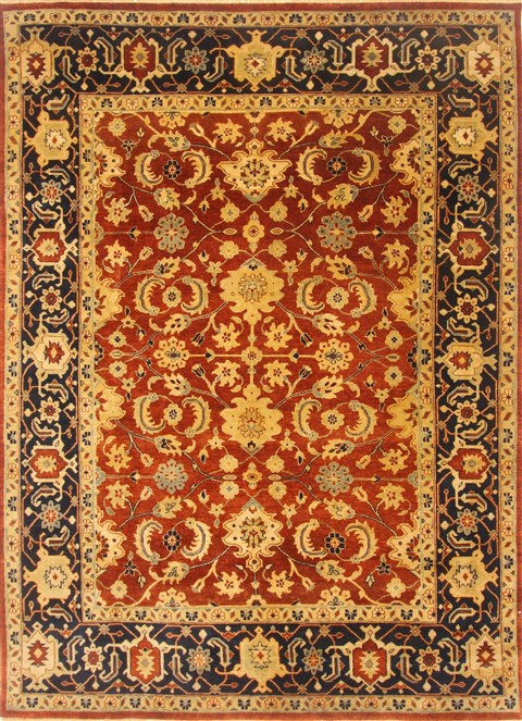 Arak Brown Hand Knotted 710 X 103 Area Rug 250-21967 Image 0