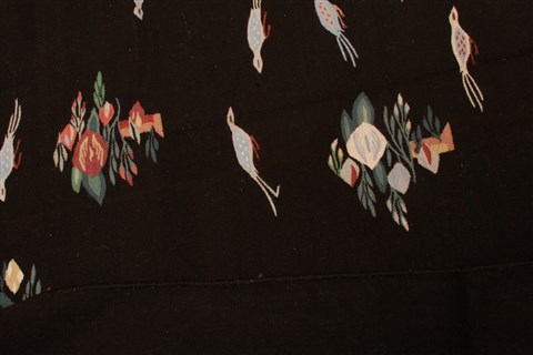Kilim Black Flat Woven 91 X 122 Area Rug 100-21977 Image 13