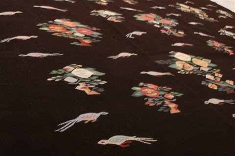 Kilim Black Flat Woven 91 X 122 Area Rug 100-21977 Image 16