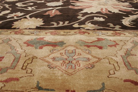 Chobi Black Hand Knotted 69 X 100 Area Rug 250-21981 Image 13