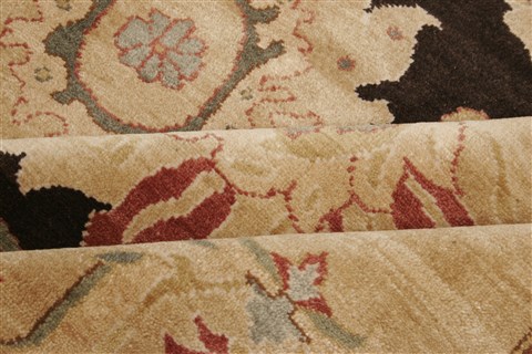 Chobi Black Hand Knotted 69 X 100 Area Rug 250-21981 Image 9