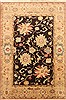 Chobi Black Hand Knotted 69 X 100  Area Rug 250-21981 Thumb 0