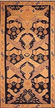 Kilim Yellow Flat Woven 9'11" X 17'11"  Area Rug 100-21983