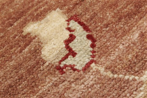 Pishavar Brown Hand Knotted 711 X 102 Area Rug 250-21984 Image 2
