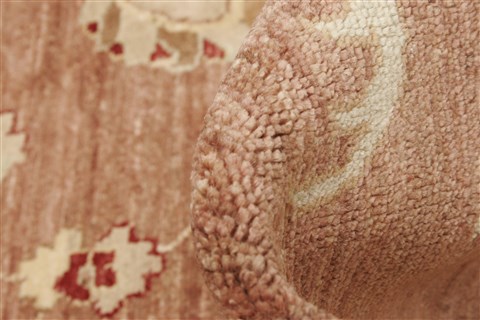 Pishavar Brown Hand Knotted 711 X 102 Area Rug 250-21984 Image 4