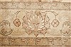 Pishavar Beige Hand Knotted 86 X 105  Area Rug 250-21986 Thumb 15