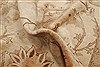 Pishavar Beige Hand Knotted 86 X 105 Area Rug 250-21986 Thumb 4