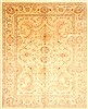 Pishavar Beige Hand Knotted 86 X 105 Area Rug 250-21986 Thumb 0