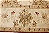 Chobi Beige Hand Knotted 84 X 97  Area Rug 250-21988 Thumb 18