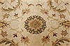 Chobi Beige Hand Knotted 84 X 97  Area Rug 250-21988 Thumb 19