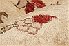Pishavar Beige Hand Knotted 80 X 91 Area Rug 250-21989 Thumb 4