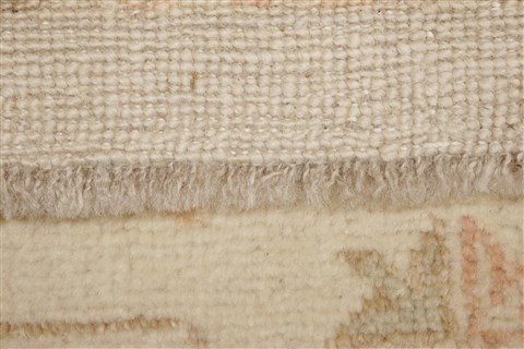 Oushak Beige Hand Knotted 711 X 100  Area Rug 250-21994 Image 13