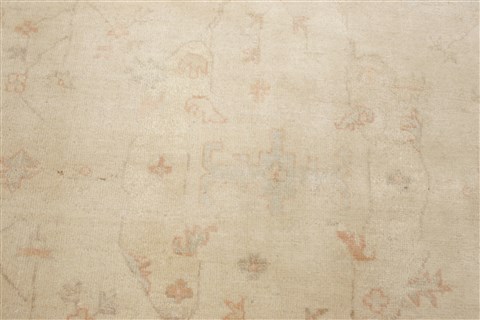 Oushak Beige Hand Knotted 711 X 100  Area Rug 250-21994 Image 17