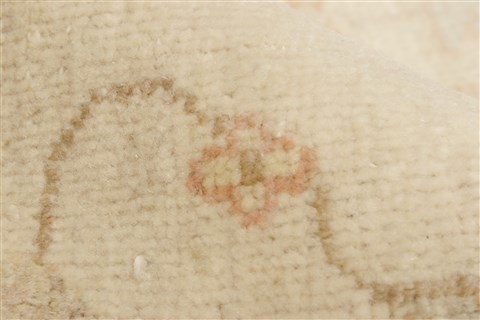 Oushak Beige Hand Knotted 711 X 100  Area Rug 250-21994 Image 1