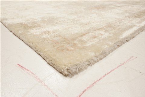 Oushak Beige Hand Knotted 711 X 100  Area Rug 250-21994 Image 20