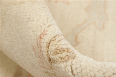 Oushak Beige Hand Knotted 711 X 100  Area Rug 250-21994 Image 2