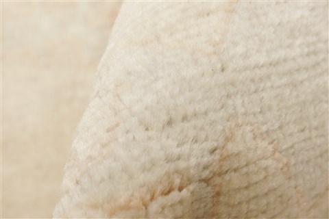 Oushak Beige Hand Knotted 711 X 100  Area Rug 250-21994 Image 4