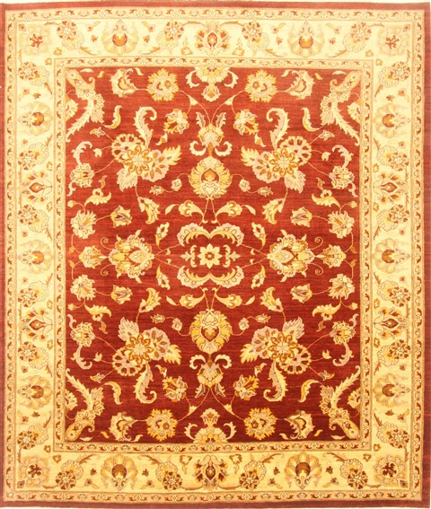 Pishavar Red Hand Knotted 84 X 910  Area Rug 250-21995 Image 0