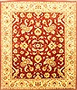 Pishavar Red Hand Knotted 84 X 910  Area Rug 250-21995 Thumb 0