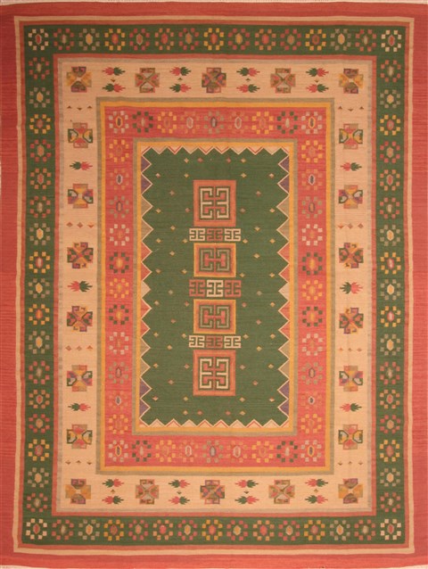 Kilim Brown Flat Woven 100 X 1310  Area Rug 100-21999 Image 0