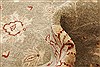 Pishavar Grey Hand Knotted 81 X 96 Area Rug 250-22011 Thumb 1