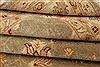 Pishavar Grey Hand Knotted 81 X 96 Area Rug 250-22011 Thumb 8