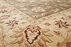 Pishavar Green Hand Knotted 83 X 97  Area Rug 250-22021 Thumb 14