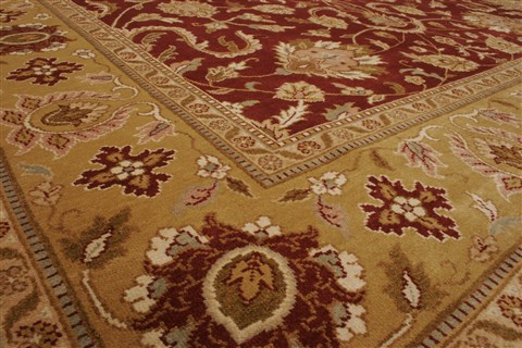 Ziegler Brown Hand Knotted 80 X 96 Area Rug 100-22032 Image 15