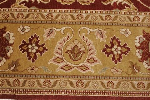 Ziegler Brown Hand Knotted 80 X 96 Area Rug 100-22032 Image 16
