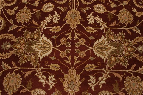 Ziegler Brown Hand Knotted 80 X 96 Area Rug 100-22032 Image 17
